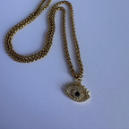 Golden Eye Necklace