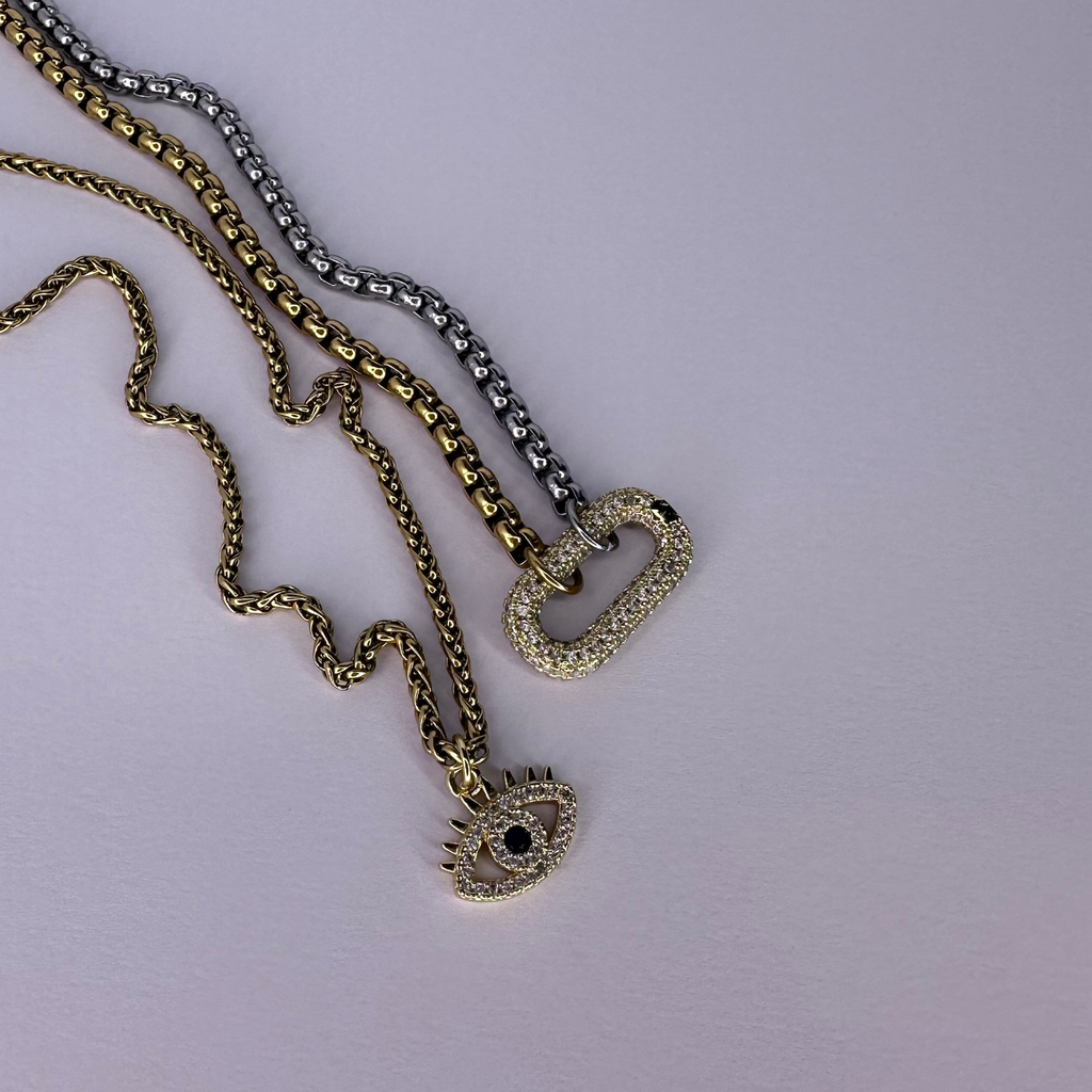 Golden Eye Necklace