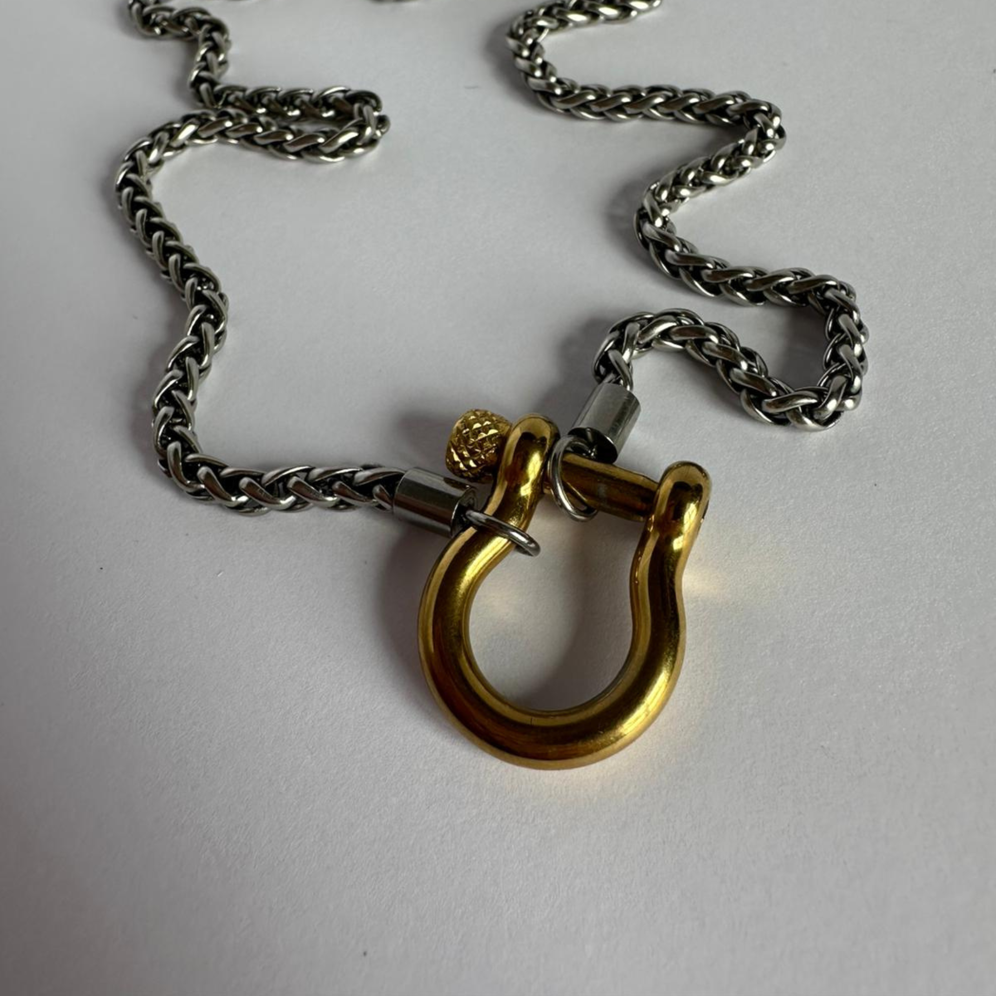 Silver Rope Necklace